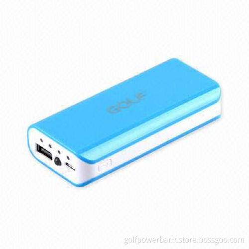Portable Mobile Power Bank with 4,400mAh Capacity, 5V DC, 1A Input, FCC, CE and RoHS Marks